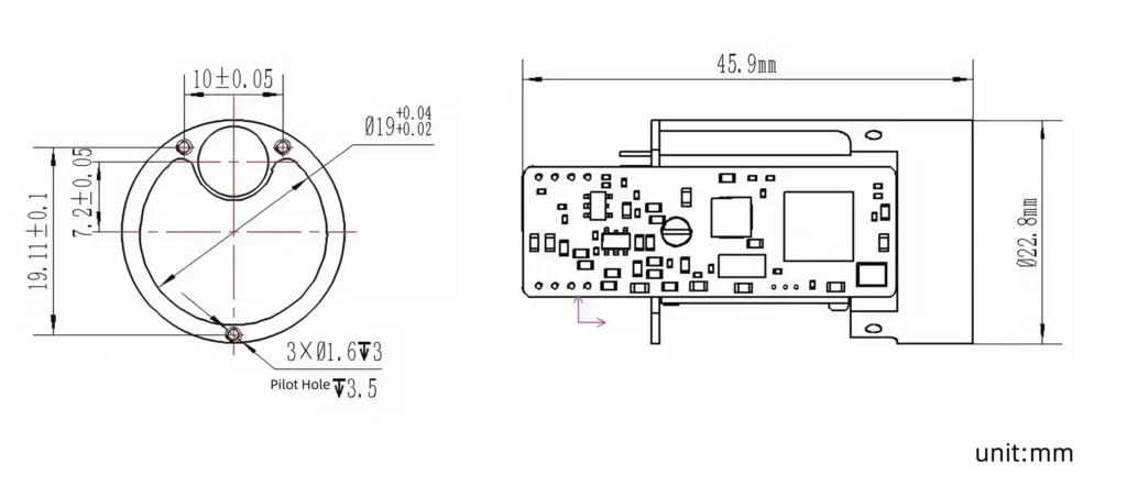 NLMA1000 Mechanical & Optical Interface Specification
