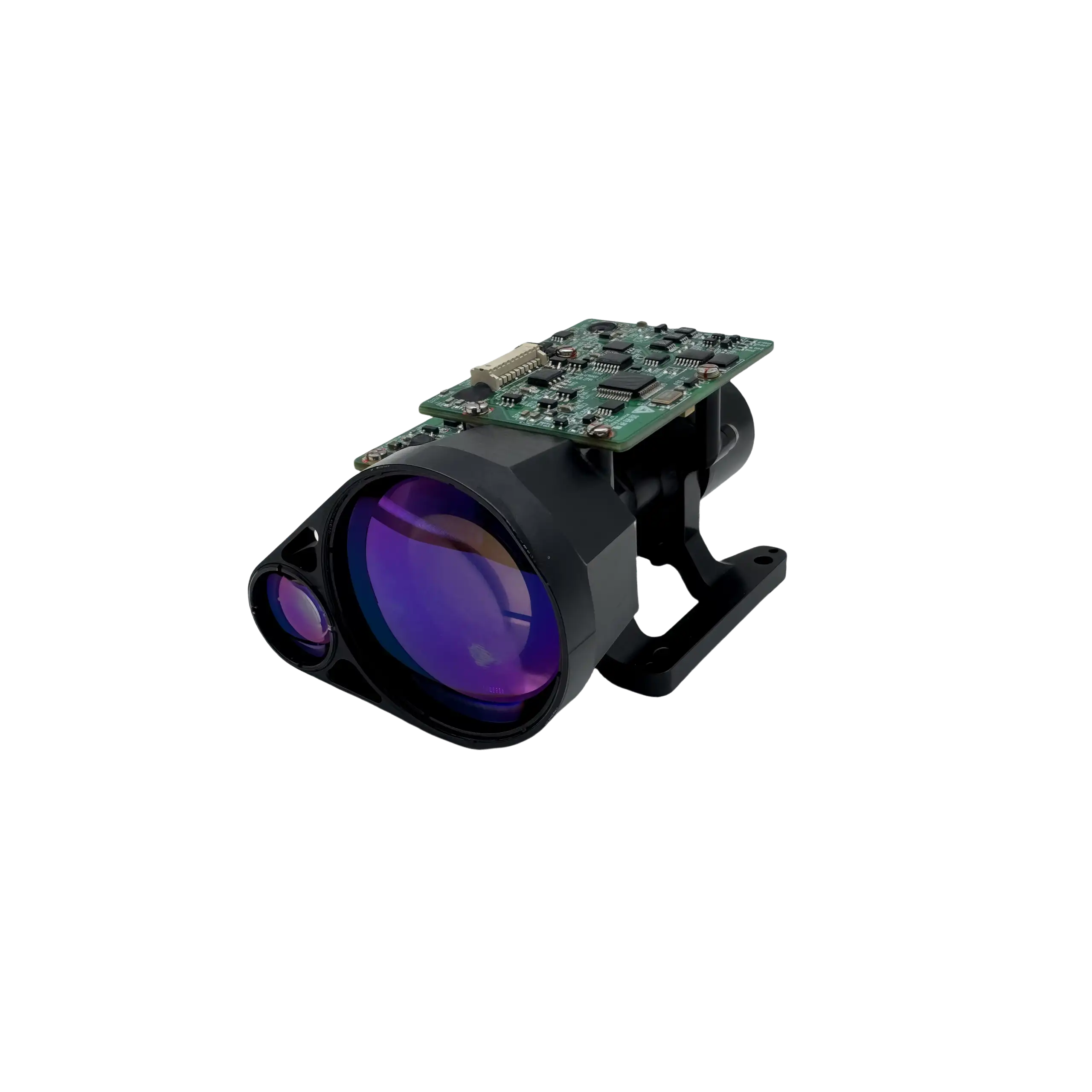 NLM8200A Coastal Security Laser Rangefinder Module with 8.2km range and 1535nm eye-safe DPSS optical assembly.