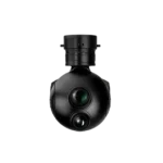 NTPOD100 uncooled LWIR Thermal Pod with 640×512 12um infrared core and 10X optical tracking visible camera for commercial UAV payloads.