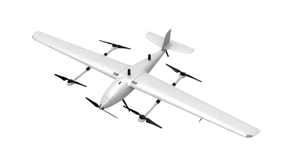 GNSS anti-jamming technical diagram showing airborne protection for an industrial commercial UAV to isolate radio interference and sustain reliable auto-navigation.