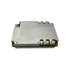 Mechanical chassis profile of NTAJB 4-channel GNSS anti-jamming processor highlighting the rigid metal baseplate and secure structural mounting holes.