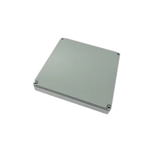 NTGIM-4B multi-constellation GNSS anti-jamming all-in-one terminal highlighting the flat integrated 4-element antenna radome and aluminum shielding chassis enclosure.